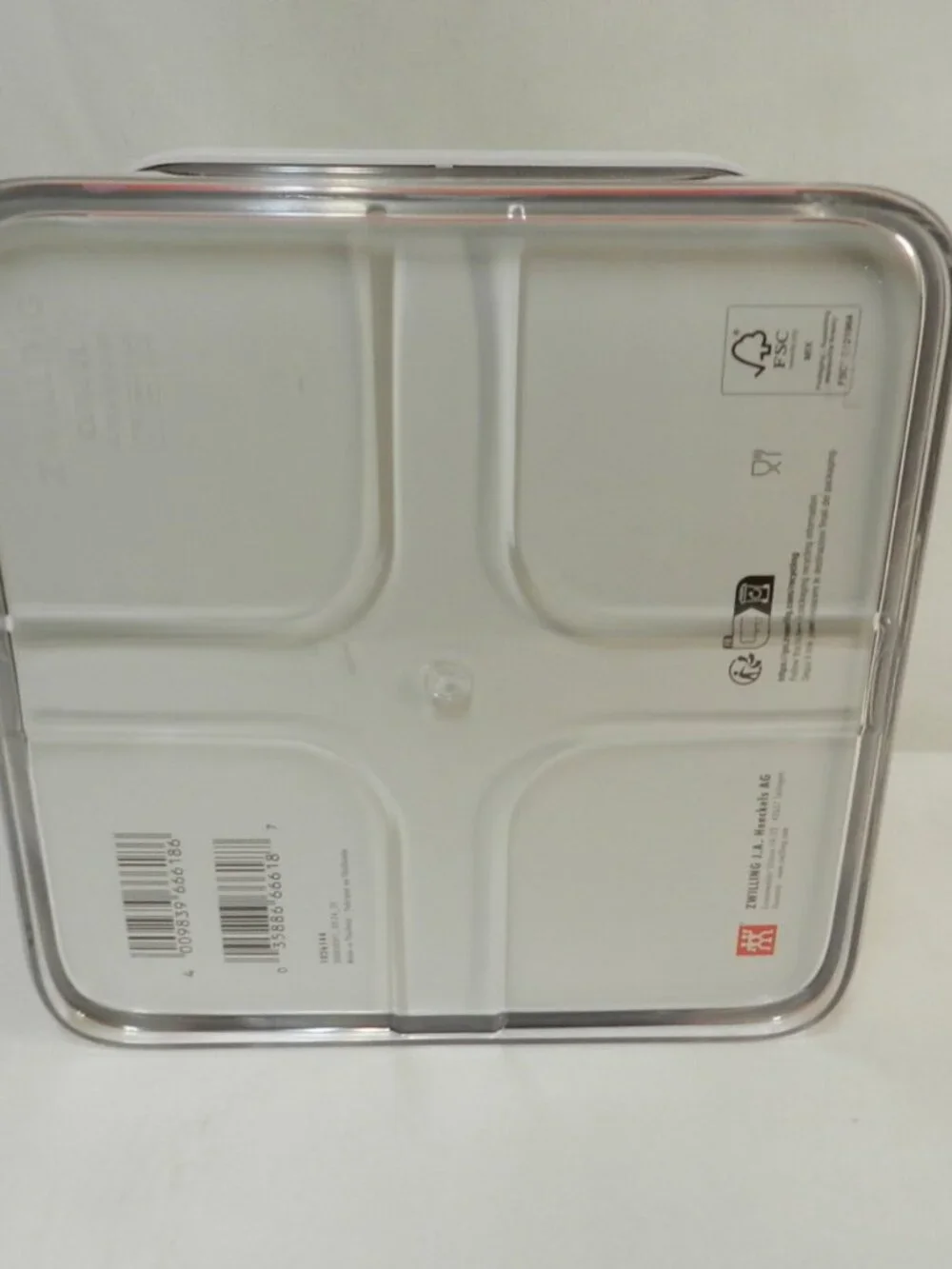 ZWILLING Fresh & Save Cube 2 L Box Airtight Dry Food Storage Container NEW